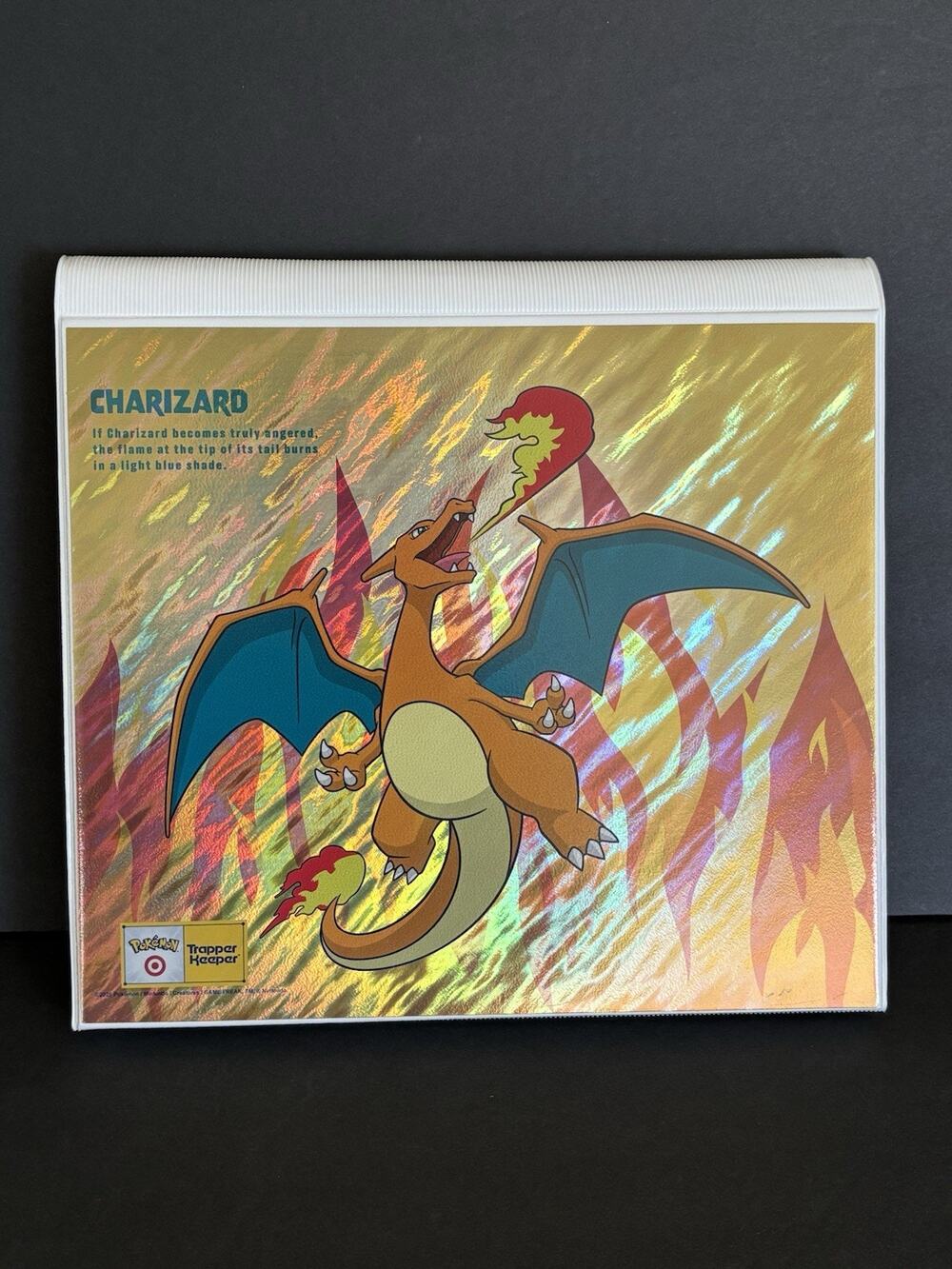 NEW Pokémon Charizard Trapper Keeper Binder Holographic Target Exclusive